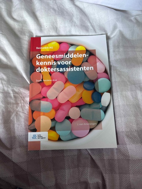 9789036826662-Geneesmiddelenkennis-voor-doktersassistenten