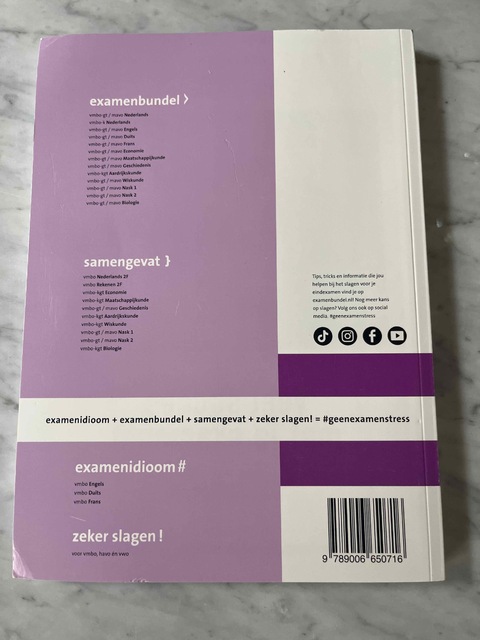 9789006650716-Examenbundel-vmbo-gtmavo-Nederlands-20242025