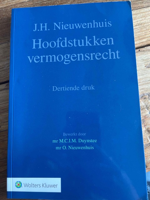 9789013167177-Hoofdstukken-vermogensrecht