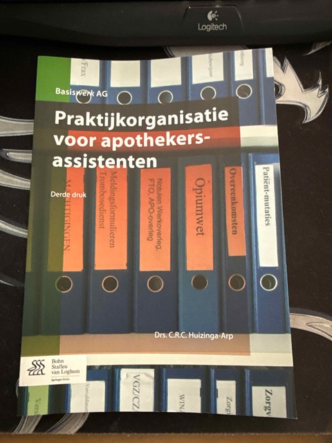 9789031398515-Praktijkorganisatie-voor-apothekersassistenten