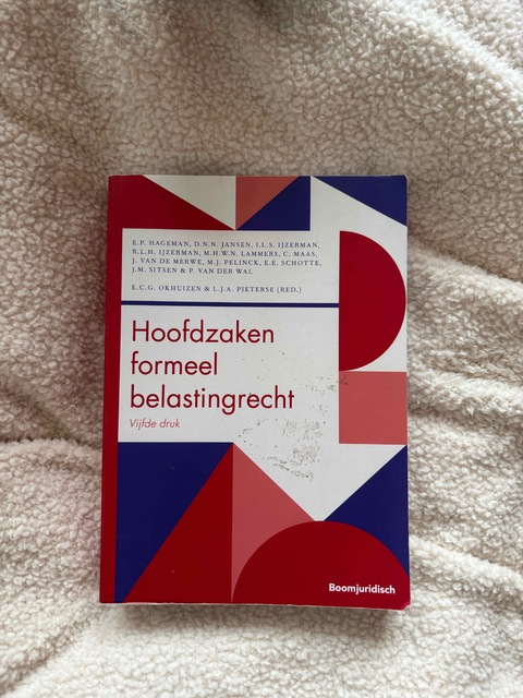 9789462907454-Hoofdzaken-formeel-belastingrecht