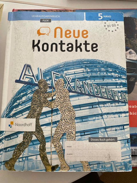 9789001738198-Neue-Kontakte-5-havo-flex-Lehraufgabenbuch