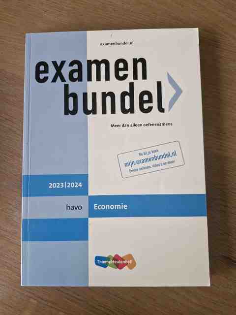 9789006648409-Examenbundel-havo-Economie-20232024