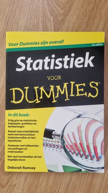 9789045350585-Statistiek-voor-Dummies