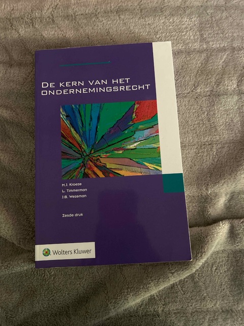 9789013164336-De-kern-van-het-ondernemingsrecht