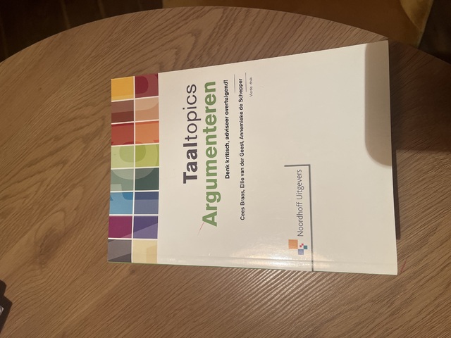 9789001809485-Taaltopics-argumenteren