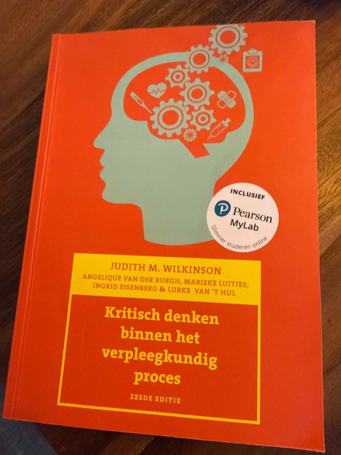 9789043037105-Kritisch-denken-binnen-het-verpleegkundig-proces-6e-editie-met-MyLab-NL-toegangscode