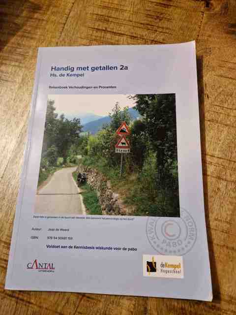 9789490681159-Handig-met-getallen-2a-Hs.-de-Kempel-Verhoudingen-en-Procenten-Rekenwerkboek