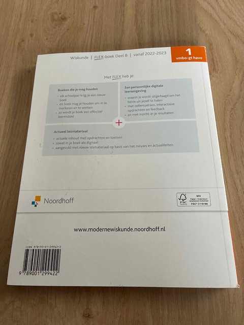 9789001299422-Moderne-Wiskunde-13e-ed-vmbo-gth-1b-FLEX-leerboek