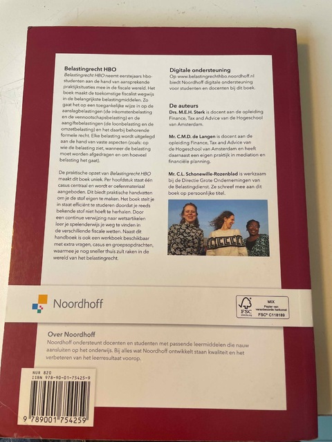 9789001754259-Belastingrecht-HBO-2022-2023