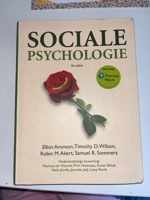 9789043035361-Sociale-psychologie