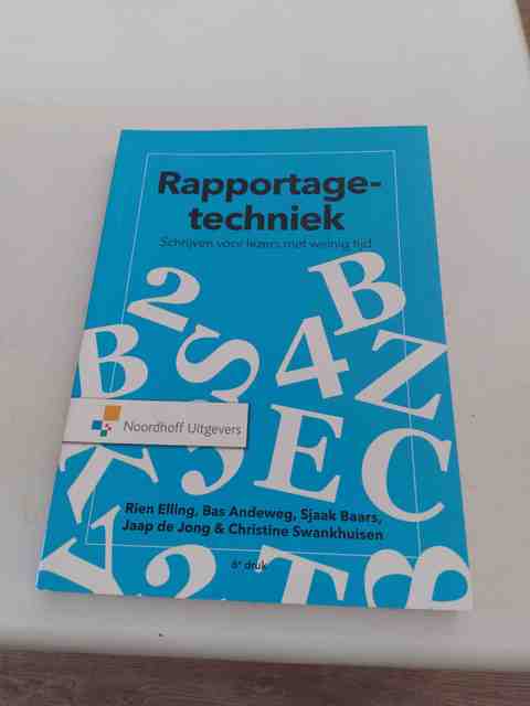 9789001881788-Rapportagetechniek