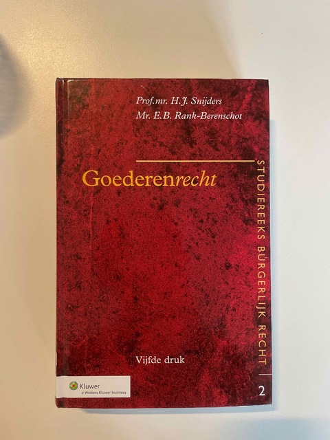 9789013085235-Goederenrecht