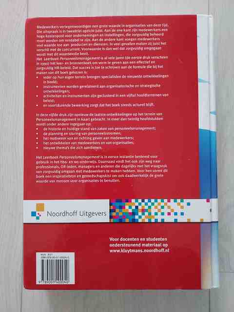 9789001400040-Personeelsmanagement