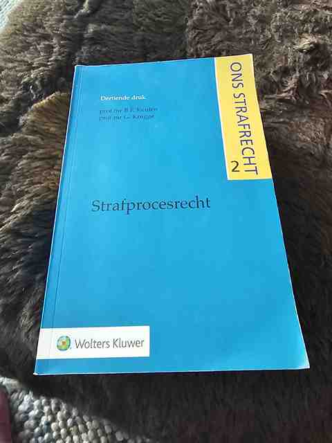 9789013121797-Strafprocesrecht