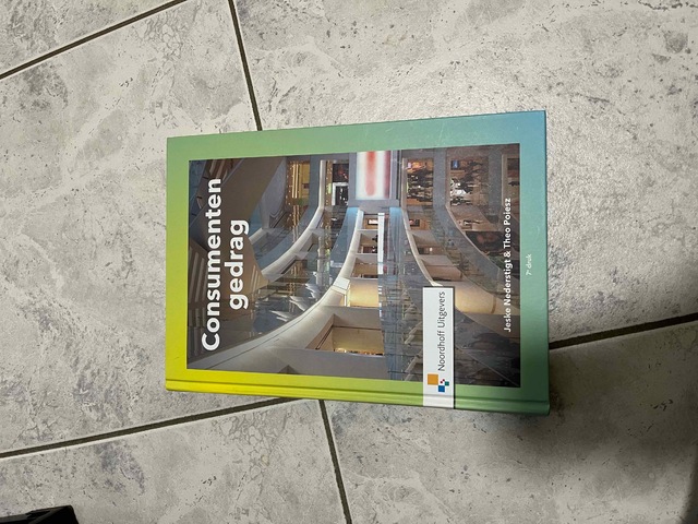 9789001886844-Consumentengedrag