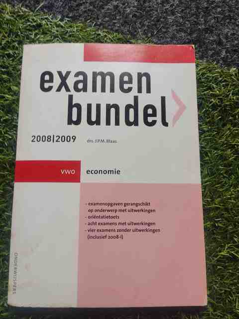 9789006074888-Examenbundel-Vwo-Economie