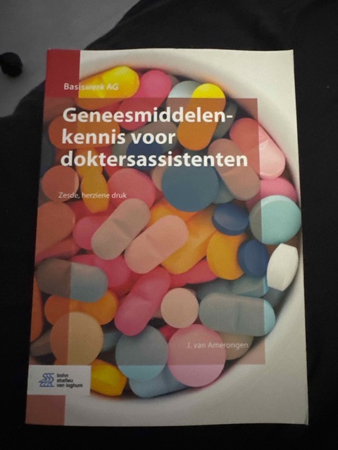 9789036826662-Geneesmiddelenkennis-voor-doktersassistenten