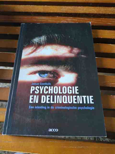 9789033466830-Psychologie-en-delinquentie