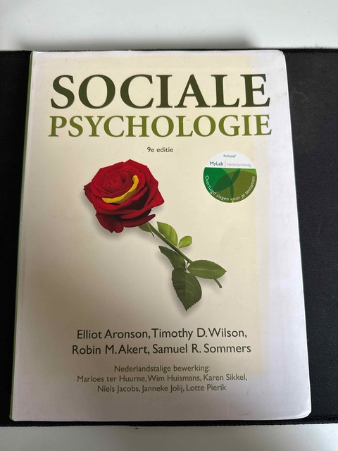 9789043035361-Sociale-psychologie