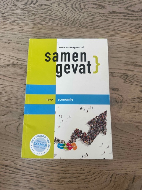 9789006107210-Samengevat-Economie-havo