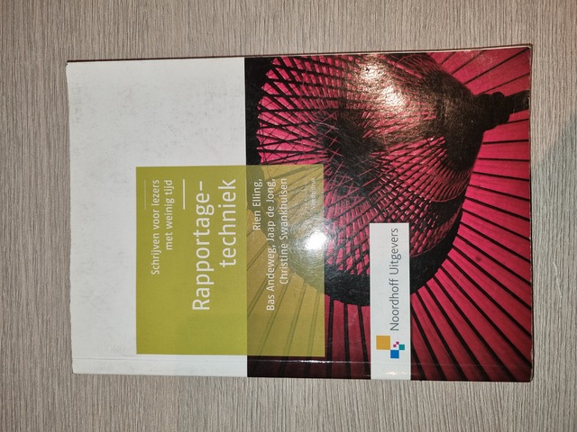 9789001794781-Rapportagetechniek