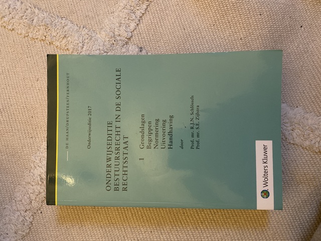 9789013142563-Onderwijseditie-bestuursrecht-in-de-sociale-rechtsstaat-band-1