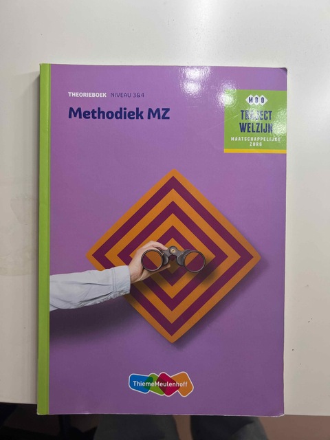 9789006622072-Methodiek-MZ-niveau-34-Theorieboek