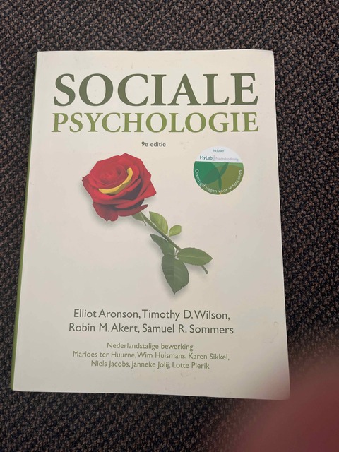 9789043035361-Sociale-psychologie