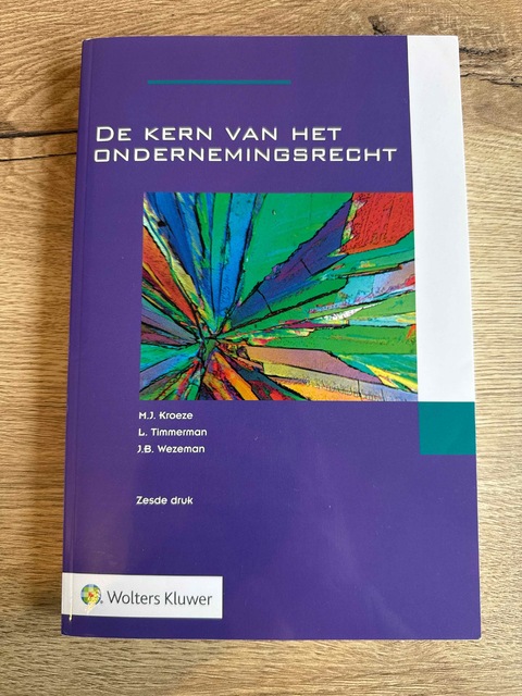 9789013164336-De-kern-van-het-ondernemingsrecht