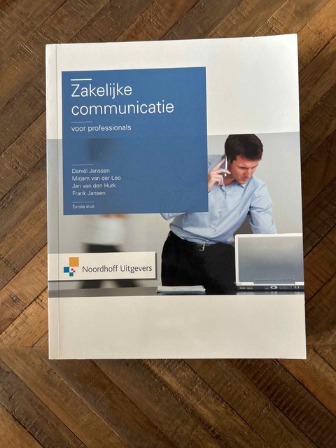 9789001813208-Zakelijke-communicatie-voor-professionals