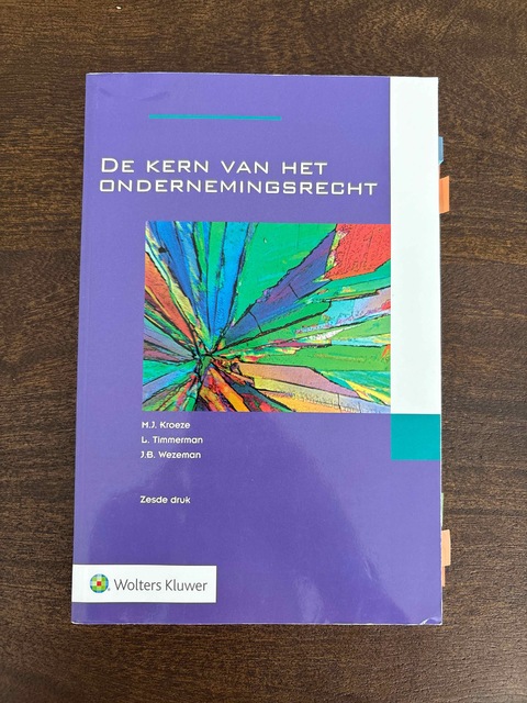9789013164336-De-kern-van-het-ondernemingsrecht