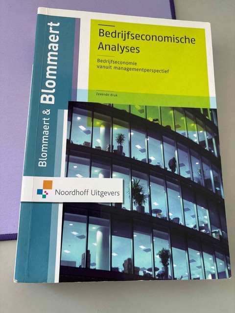 9789001809515-Bedrijfseconomische-analyses