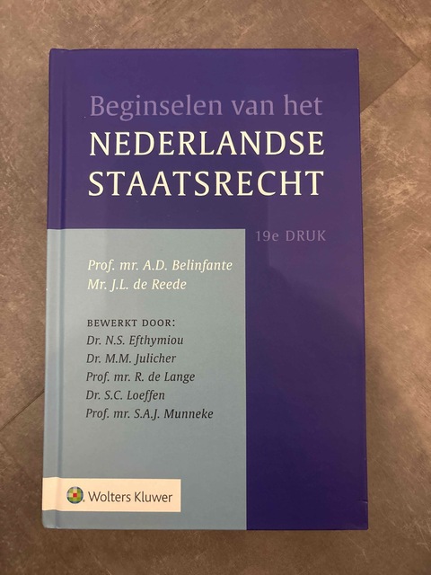 9789013146509-Beginselen-van-het-Nederlands-staatsrecht