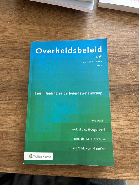 9789013163933-Overheidsbeleid