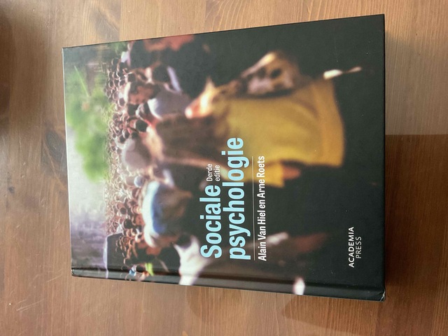 9789401485722-Sociale-psychologie