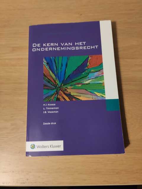 9789013164336-De-kern-van-het-ondernemingsrecht