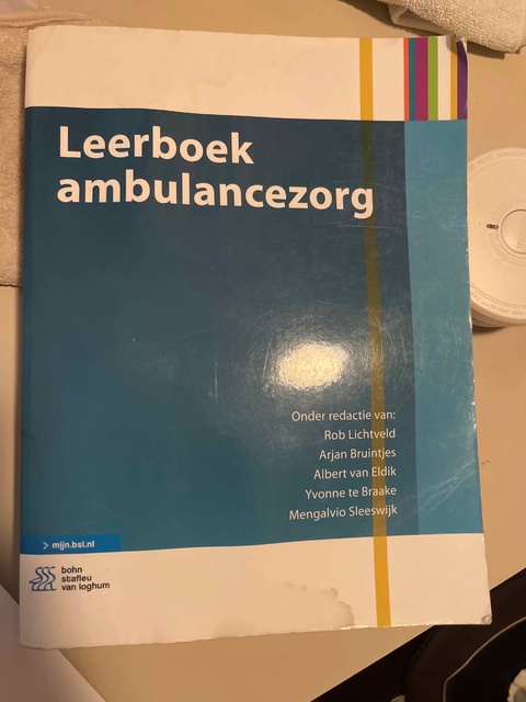 9789036827881-Leerboek-ambulancezorg