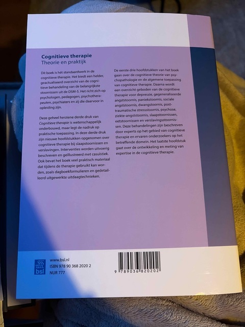 9789036820202-Cognitieve-therapie