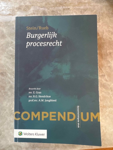 9789013140538-Compendium-Burgerlijk-procesrecht