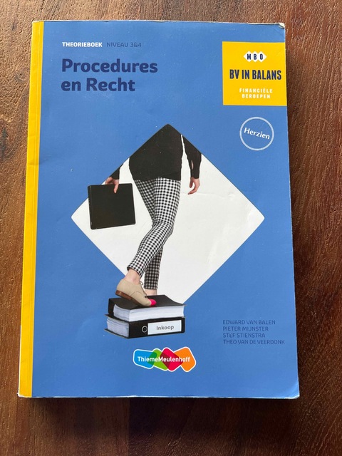 9789006370836-Bv-in-balans-Procedures-en-recht-Theorieboek