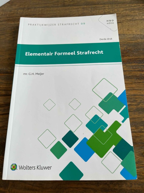 9789013167689-Elementair-formeel-strafrecht