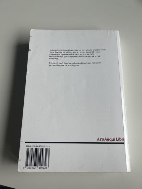 9789493199323-Jurisprudentie-Burgerlijk-recht-1905-2021