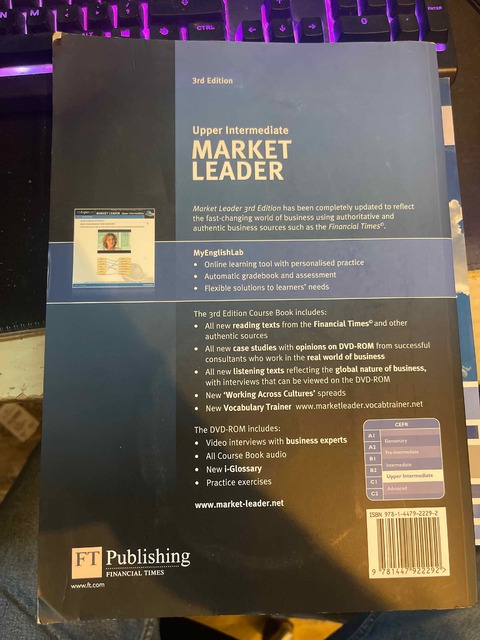 9781447922292-Market-Leader-3rd-Edition-Upper-Intermediate-Coursebook-with-DVD-ROM-and-MyLab-Access-Code-Pack