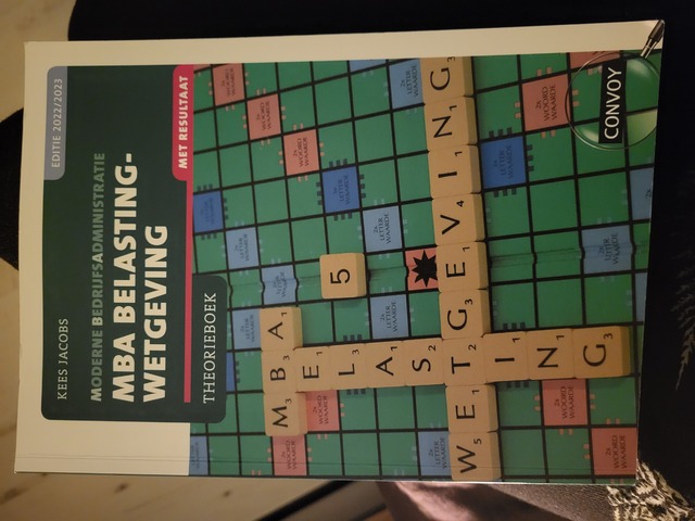 9789463173247-MBA-Belastingwetgeving-met-resultaat-2022-2023-Theorieboek