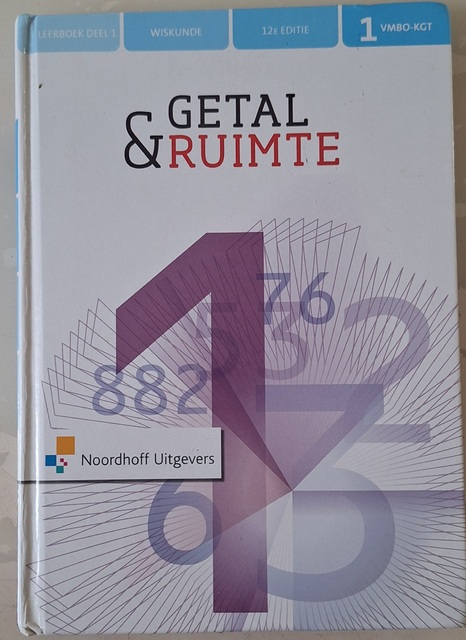 9789001889739-Getal-Ruimte-12e-ed-vmbo-kgt-1-leerboek-deel-1