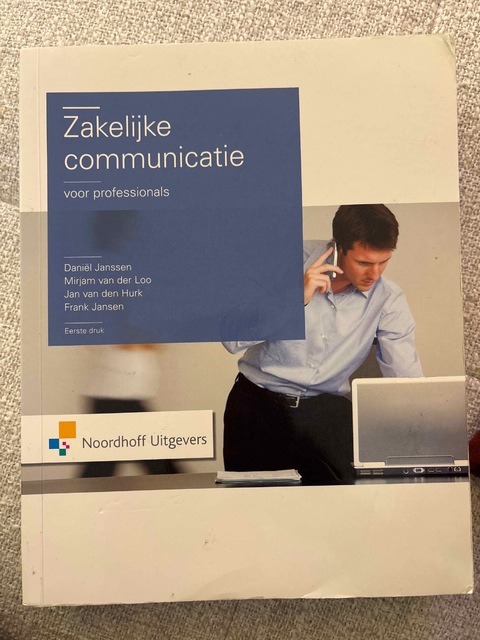 9789001813208-Zakelijke-communicatie-voor-professionals