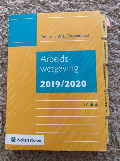 9789013152364-Arbeidswetgeving-20192020