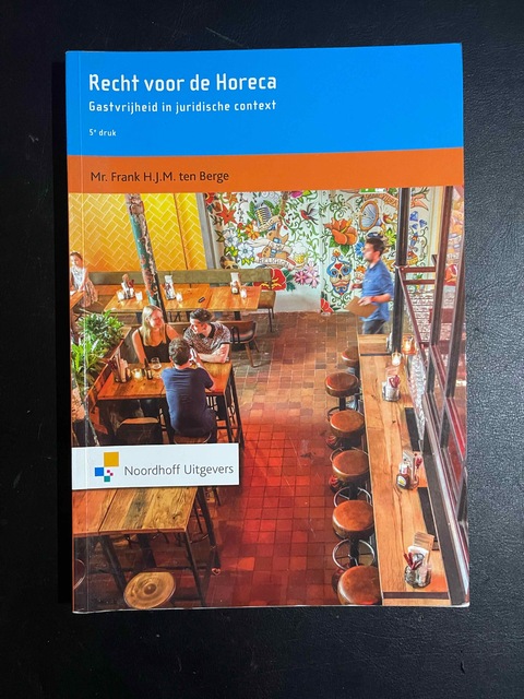 9789001881887-Recht-voor-de-Horeca