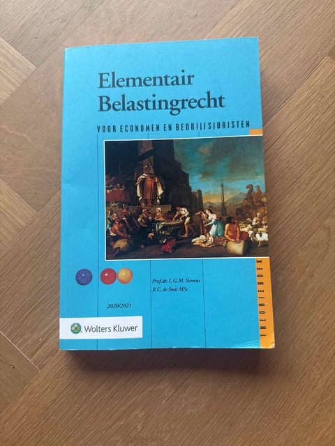 9789013158762-Elementair-Belastingrecht-20202021-Theorieboek